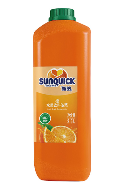 2.5L橙水果饮料浓浆